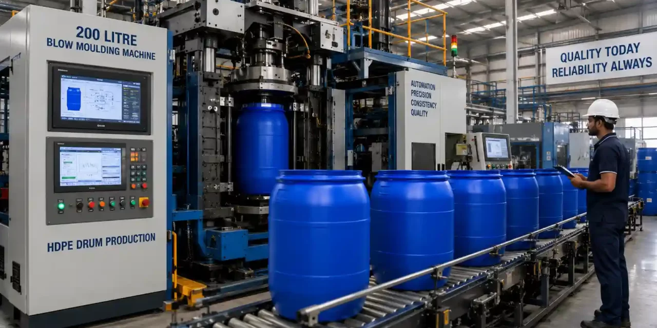 How 200 Litre Blow Moulding Machines Contribute to Consistent Product Quality