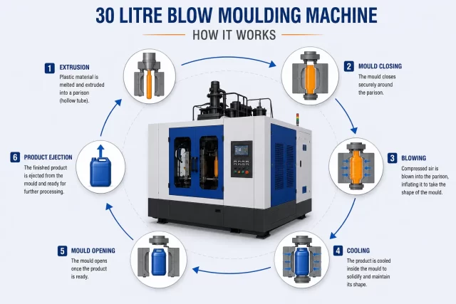 30 Litre Blow Moulding Machines