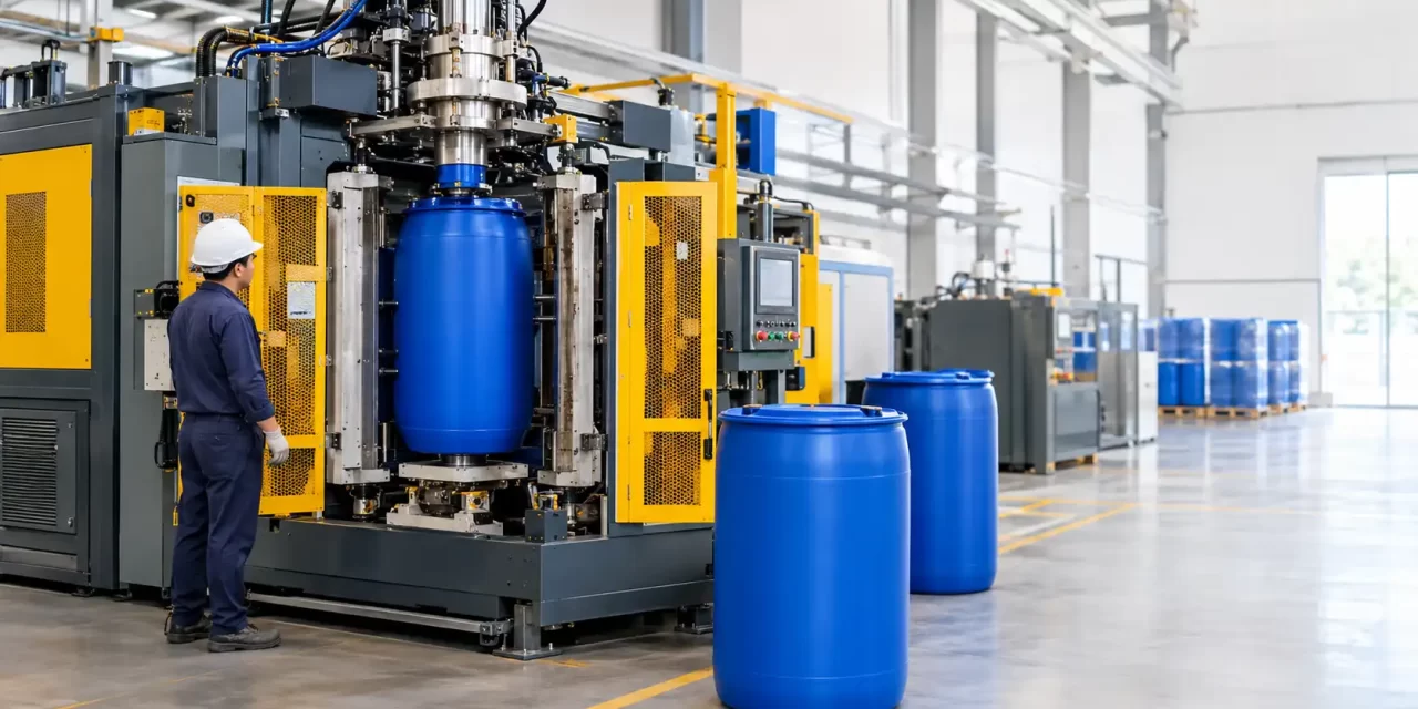 How 200 Litre Blow Moulding Machines Improve Large-Container Production in India