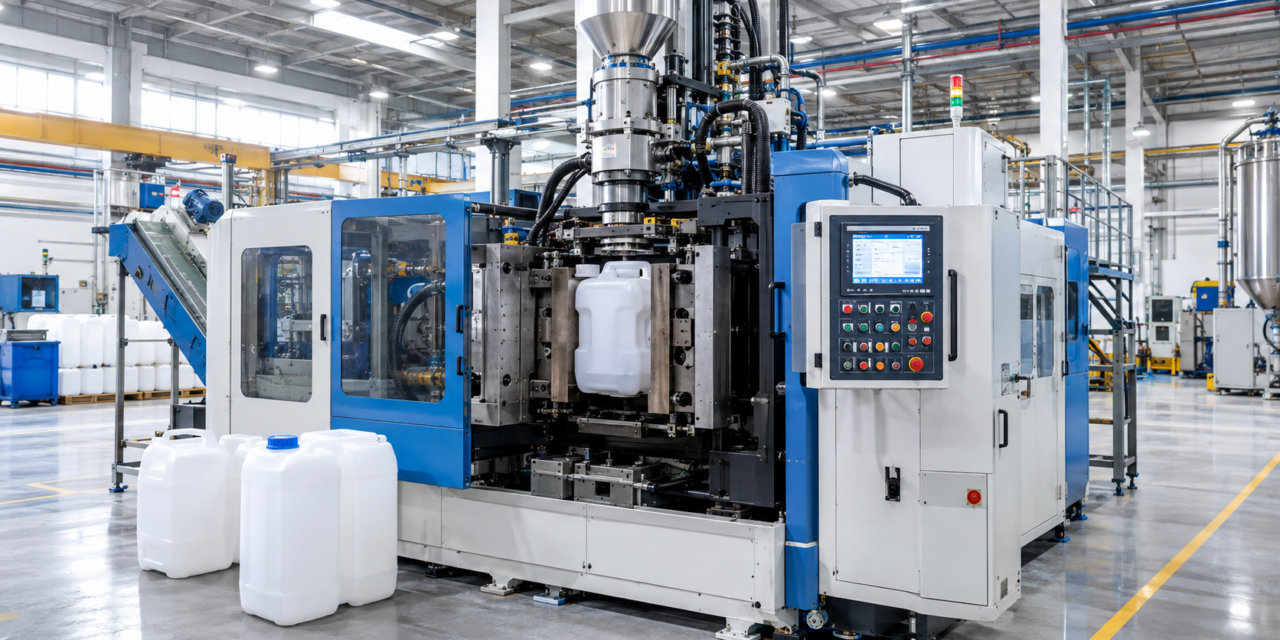 How HDPE Blow Moulding Machines Support High-Volume Plastic Container Production in India